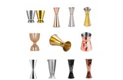 China Premium Japanese Jigger 304 Stainless Steel Cocktail Jigger For Bartending supplier