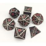 Antiwear Durable Polyhedral Resin Dice , Odorless Sharp Edge RPG Dice for sale