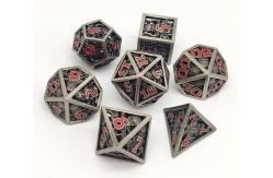 China Antiwear Durable Polyhedral Resin Dice , Odorless Sharp Edge RPG Dice supplier