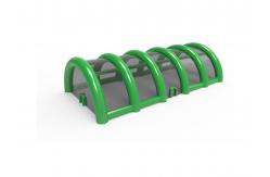 China Green Outdoor Inflatable Tents Movable Air Structure For Event supplier