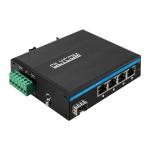5 Port Unmanaged Industrial Ethernet Switch ,  40Gbps Rugged Network Switch