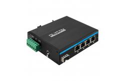 China 5 Port Unmanaged Industrial Ethernet Switch ,  40Gbps Rugged Network Switch supplier