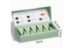 China Custom Printed Cardboard Paper Tea Box Folding Handmade supplier