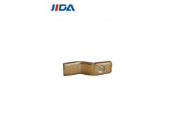 China M3 Stamped Copper Plated Square Weld Nut Z Shaped supplier