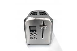 China Led Display 900W Digital Bread Toaster 2 Slice Extra Wide Slot Compact supplier
