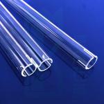 High Temperature Resistant Furnace Factory Custom Fused Quartz Heating Tube Quartz Glass Tube for sale