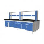 Multiscene Blue Chemistry Laboratory Furniture , Rustproof Lab Bench With Drawers