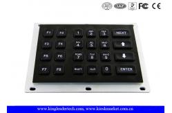 China Illuminated Industrial Numeric Keypad Panel Mount With 6x4 Matrix Keys supplier