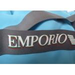 Eco - Friendly Garment Use Screen Printed Clothing Labels 100% Silicone Material