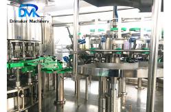 China Roud Square Irregular Glass Milk Bottle Filling Machine 2000-3000 Bottles Per Hour supplier