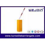 Straight Boom Vehicle Barrier Gates Digital Limit For Control Access System for sale