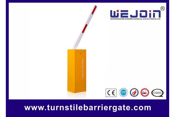 Straight Boom Vehicle Barrier Gates Digital Limit For Control Access System