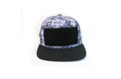 China Creative Graffiti Style Design Flat Brim Snapback Hats Sublimination Print supplier