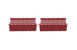 China 100m Anti Terrorism Hydraulic Road Barriers Remote Control supplier