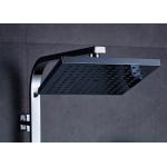 CE Chrome Polished Shower System , ROVATE Shower Systems With Rain Head