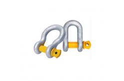 China 1 Inch Standard  WLL 8.5 Tons Wide Body Shackles supplier
