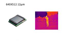 China 640x512 Uncooled Vox Microbolometer Detector supplier