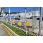 4mm Powder Coated Welded Mesh Fencing & Fence Post Gates For Oil Fields Security for sale