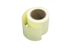 China White Silicone Release Liner / Glassine Paper For For Stickers And Packing supplier