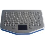 Mini IP65 Explosion Proof Desk Top Industrial Metal Keyboard With Waterproof Touchpad