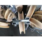 Sheave Hook Cable Roller Wheel Pulley Nylon Aluminium Alloy Single Stringing Block