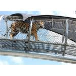 Wire Rope Zoo Wire Mesh , Stainless Steel Animal Enclosure Netting CE Listed for sale