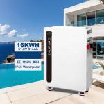 China Deep Cycles 51.2V 10000 Cycles LiFePO4 Lithium Solar Battery Split IP65 CAN Hybrid Grid Movable Home Energy Storage System for sale