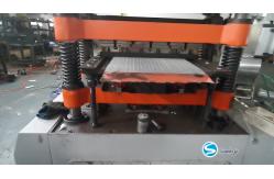 China Variable Frequency Stepless Speed Regulation Fin Forming Machine supplier