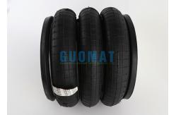China Cylindrical Goodyear Air Spring 3B12-304 Triple Bellow Air Bag supplier