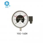 Electric Contact Oil High Pressure Nitrogen Gauge , Gas Pressure Gauge Tester for sale