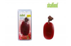 China Square Shape Strawberry Smell Plastic Air Freshener 17g supplier