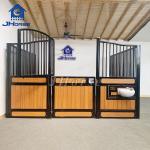 China Luxury Euro Style Horse Stall Front Infilled Bamboo Stable Box Panels Kits for sale