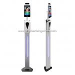 Android 5.1 Stand Height 110cm Face Recognition Infrared Thermometer