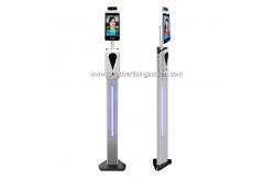 China Android 5.1 Stand Height 110cm Face Recognition Infrared Thermometer supplier