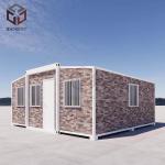 T65mm EPS Color Steel Plate Expandable Container Cabin / Collapsible Tiny House for sale