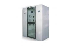 China Metal Clean Room Equipment , Single Person Cleanroom Air Shower PLC Control supplier