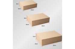 China Logo Design Brown Craft Paper Box Packaging Sliding Drawer Box supplier