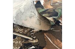 China TC Twill Camouflage Fabric Custom Printed Design For Hunting Coat supplier