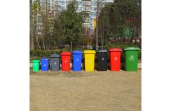 China Industrial Garbage Bins Plastic Waste Bin Hdpe Garbage Bin with Lid supplier