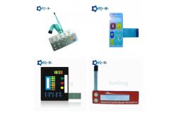 China Metal Dome Membrane Graphic Overlay Shielding Circuit PET Matte Front Panel Overlay supplier