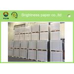 Anti Curl Clay Coated Kraft Paper , Smooth Cardboard Backing Sheets For Present Case for sale