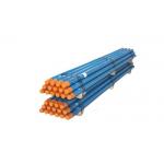 DZ40 Steel Material 76mm*1.5m Black DTH Drill Pipe For Water Well Drilling for sale