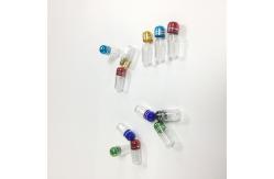 China Supplement Capsule Plastic Pill Bottles Container PP Material With Metal Cap supplier
