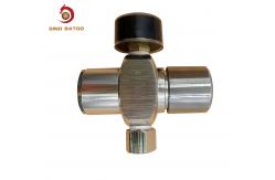 China 60PSI Mini CO2 Beer Regulator With Pressure Gauge supplier