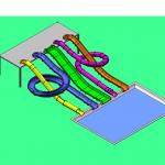Oem Odm Custom Swimming Pool Slides For Teenagers Fun Play Area for sale