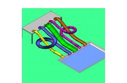 China Oem Odm Custom Swimming Pool Slides For Teenagers Fun Play Area supplier