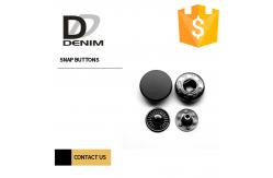 China 4 Parts 22L 24L Silver Concealed Metal Press Stud supplier