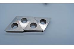 China PCD PCBN CNC Inserts High Precision Wear Resistance For Cutting supplier
