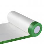 Acrylic Adhesive Pre Taped Waterproof Moisture Proof Masking Film For Decoration for sale