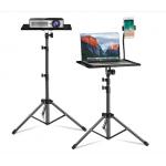 150cm Retractable Laptop / Projector Floor Tripod Stand With Phone Holder